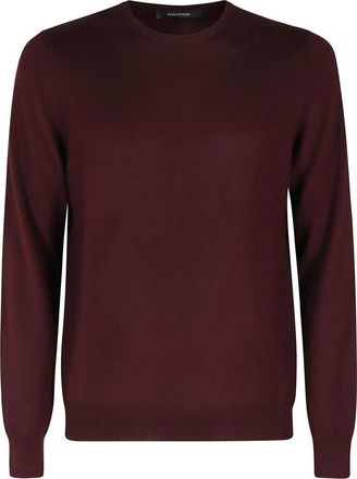 Tagliatore Maglia Girocollo - Heren - Ronde hals truien - Rood - 2XL - Truien & Vesten
