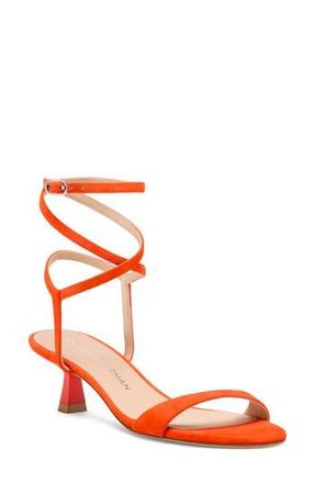 Stuart Weitzman Nudist Wrap Sandal in Paradise at Nordstrom Rack, Size 6.5