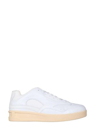 Jil Sander Low Leather Sneakers
