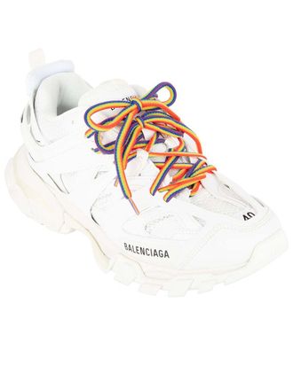 Balenciaga Mens Cotton Track Pride Sneaker, Never Worn (Authentic Pre-Loved)