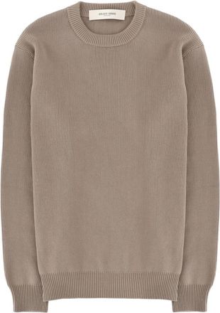 Golden Goose Taupe Crew Neck Sweater