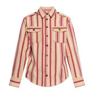 Isabel Marant Shirts, female, Beige, Size: 2XS Gelva Shirt
