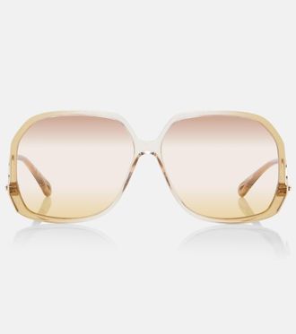 Chlo&eacute; Chlo&eacute; Wavy square sunglasses