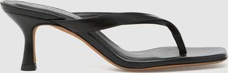 Jeanne Vouland Sandales Paros Cuir Noir