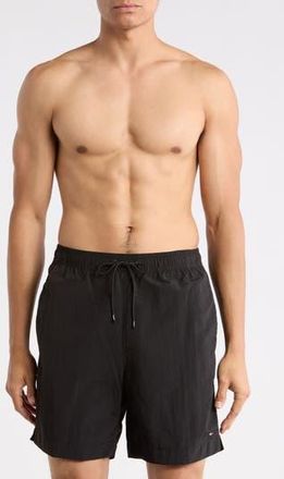 Tommy Hilfiger Swim Trunks in Black at Nordstrom Rack, Size Xx-Large