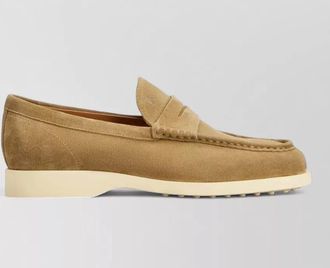 Tod's suede loafers