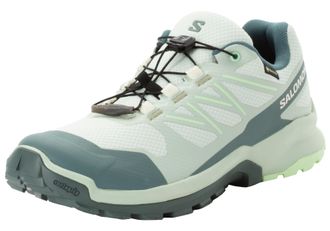 Salomon Trailrunningschuh SALOMON XA FLYER GORE-TEX W, Damen, Gr. 38,5, gr&uuml;n (clearly aqua, sea foam, patina gr&uuml;n), Synthetik, Textil, Schuhe Trailrunningschu
