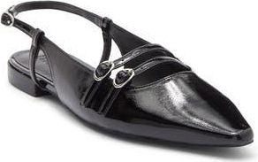 Nordstrom Rack Capris Slingback Flat in Black at Nordstrom Rack, Size 5.5