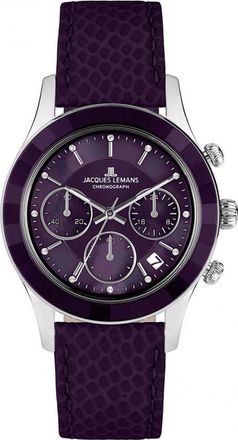 Jacques Lemans Womens 1-2151J Ladies Venice Watch - Silver - One Size