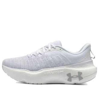 Under Armour (WMNS) Under Armour Infinite Elite Running Shoes White Grey 3027199-100
