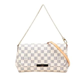 Louis Vuitton Pre-owned Shoulder Bags, female, White, Size: ONE SIZE Pre-owned The Favorite MM