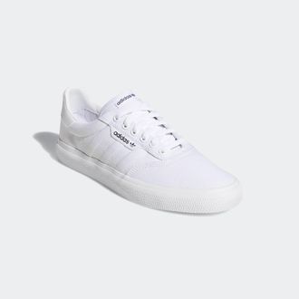 adidas Sneaker ADIDAS ORIGINALS 3MC VULC, Damen, Gr. 40, weiss (cloud wei&szlig;, ftwr wei&szlig;, gold metallic), Synthetik, Textil, Schuhe Sneaker