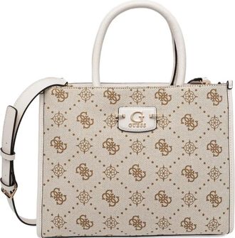Guess Co monogram-pattern bag - women - Cotton/other fibers/Polyester - One Size - Neutrals