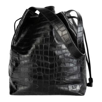 L37 Tassen, Dames, Zwart, ONE Size, Leer, Urban Nomad