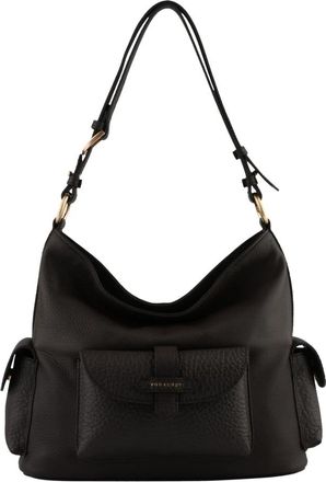 Pourchet Reporter Schoudertas - Dames - Schoudertassen - Bruin - ONE Size - Leer - Tassen