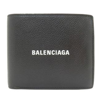 Balenciaga Black Leather Wallet (Bi-Fold) (Pre-Owned)