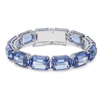 Swarovski Elegant Blauw Kristal Armband Millenia - Dames - Armbanden - Blauw - ONE Size - Accessoires