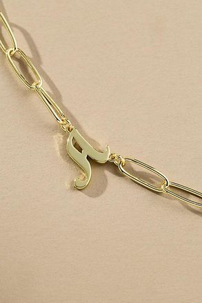 Uncommon James Cursive Initial Monogram Necklace