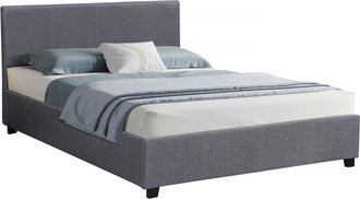 Habitat et Jardin Habitat Et Jardin - Cama En Pvc carla - 180 X 200 Gris