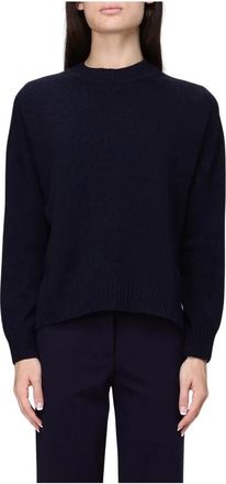 Liviana Conti Truien - Dames - Ronde hals truien - Blauw - M - Truien & Vesten
