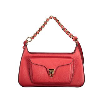 Coccinelle Rosso Leather Womens Womens Bag
