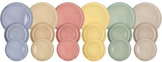 Tognana Tognana Porcellane Ur17018m288 Juego De Vajilla 18 Pieza(s) Cer&aacute;mica Colores Surtidos
