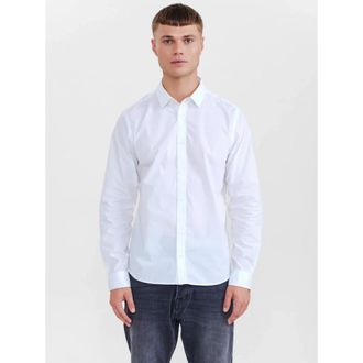 Gabba 10507 Formal Shirt - Heren - Zakelijke Overhemden - Wit - S - Overhemden