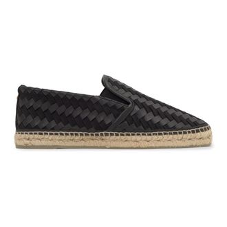 Castaner Jan Slipper Espadrille - Heren - Espadrilles - Zwart - 43 EU - Katoen - Schoenen