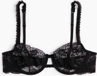 H&M Bügel-BH aus Spitze - Schwarz