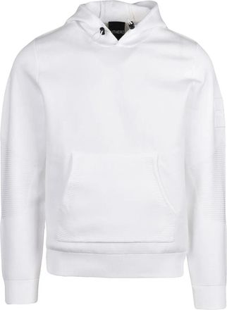 Outhere White Polyester Hooded Sweatshirt