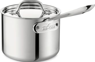All-Clad D3 1.5-Quart Sauce Pan with Lid in Stainless Steel at Nordstrom