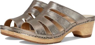 Dansko Lyndi Womens Sandals Platino : EU 42 (US Womens 11.5-12) Regular, Leather