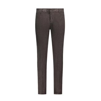 Dondup Stylish Trousers for Men - male - Dondup - Slim-fit Trousers - Brown - W34 - Trousers