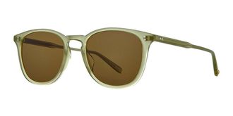 Garrett Leight KINNEY SUN SGL/SFPCOF Mens Sunglasses Green Size 49