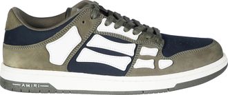 Amiri Skel Top Low Low-Top Leather Sneakers