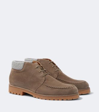 Eleventy Suede desert boots