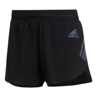 adidas (WMNS) adidas Adizero Running Split Shorts Asia Sizing Black Blue HC7985