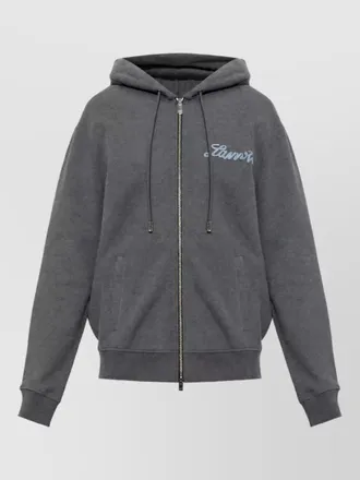 Lanvin cashmere hooded jacket