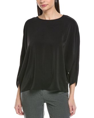 Vince Camuto Dolman Sleeve Round Neck Blouse