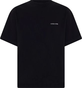 Canada Goose Novo T-Shirt - Heren - T-shirts - Zwart - 2XL - Katoen - Tops