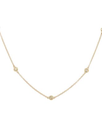 Sabrina Designs 14K 0.37 Ct. Tw. Diamond By The Yard Necklace