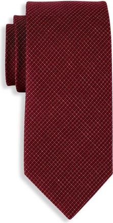 Michael Kors Big & Tall Micro Dot Tie in Coral at Nordstrom, Size X-Large