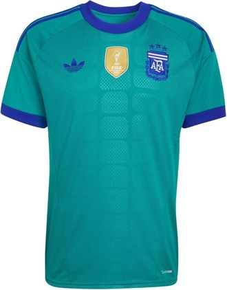 adidas Argentina 26 Away Goalkeeper Jersey Asia Sizing Pure Teal KB8240