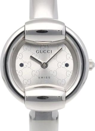 Gucci Pre-owned Watches, female, White, Size: ONE SIZE Pre-owned Vintage Wristwatch