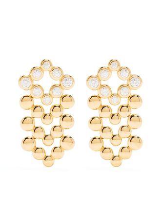 Missoma Glamour drop earrings - Gold