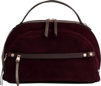 Borbonese Gallery Bauletto Medium - - Bags - Donna - Rosso - ONE SIZE
