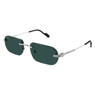 Cartier Sunglasses, unisex, Gray, Size: 55 MM Ct0577S