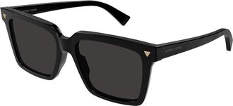 Bottega Veneta BV1254S 001 Womens Sunglasses Black Size 55