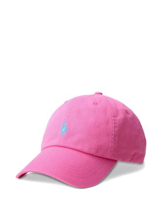 Polo Ralph Lauren Polo Pony-embroidered cap - men - Cotton - S/M - Pink