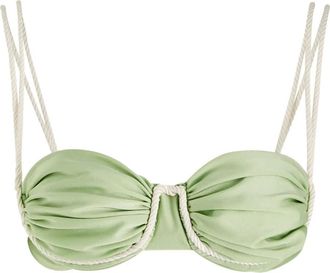 Baobab Top bikini Lula con ruches - Verde